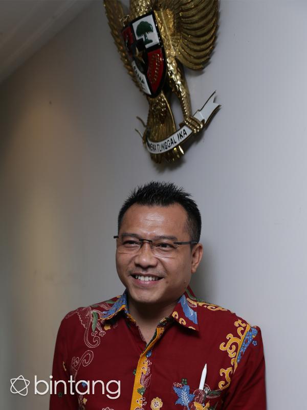 Anang Hermansyah selalu mendukung kegiatan positif yang dilakukan Aurel Hermansyah. (Andy Masela/Bintang.com)