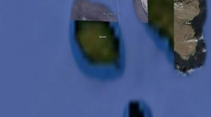 Lokasi misterius di Google Earth: Denmark