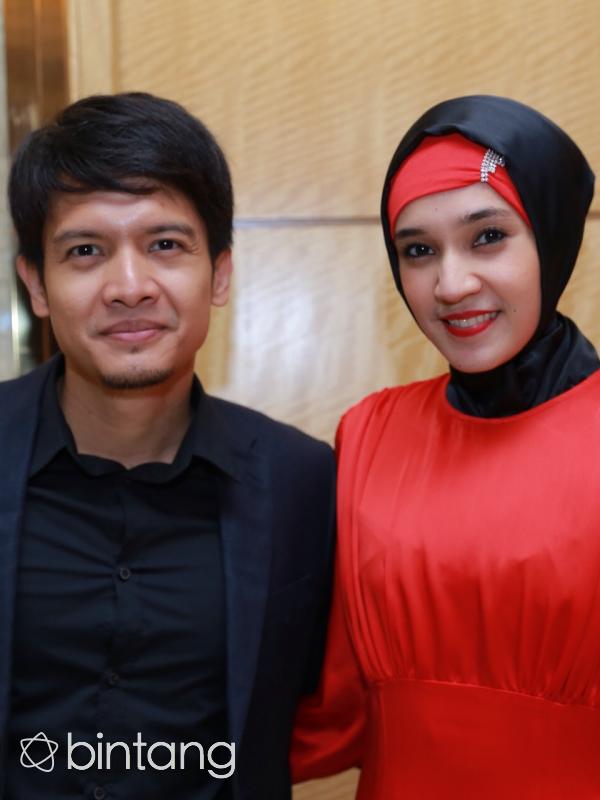 Dini Aminarti dan Dimas Seto.(Galih W Satria/Bintang.com)