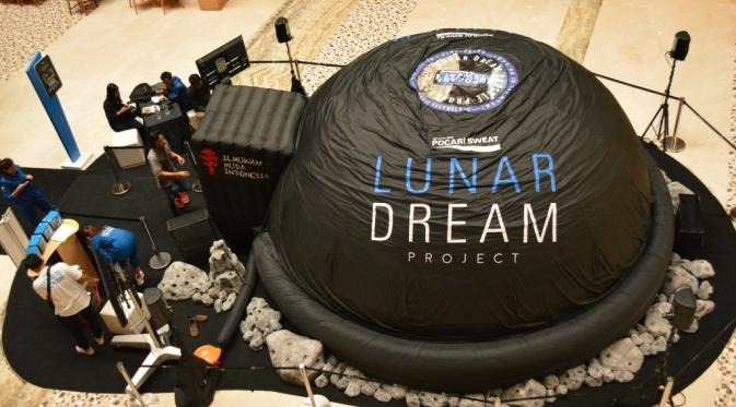 Lunar Dream Project, Pengalaman Ke Bulan di Kokas. Sumber : pocarisweat.