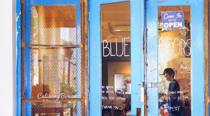 Blue Doors | Via: culinarybonanza.com