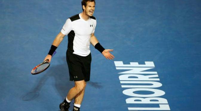Andy Murray lolos ke semifinal Australia Open 2016 (Reuters/Liputan6)