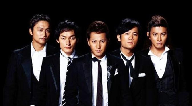 Grup boyband Jepang SMAP. (janishowa)