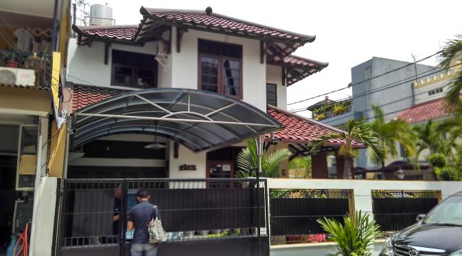 Keadaan rumah Jessica Kumala Wongso di Sunter, Jakarta Utara (Liputan6.com/ Muslim AR)