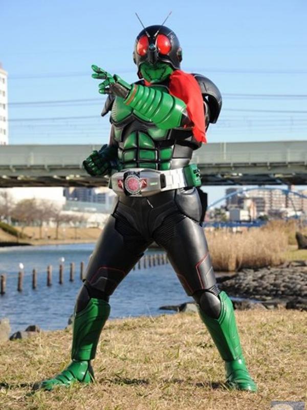 Kamen Rider 1 (Kamen Rider 1-Gou atau Ichigou). (Toei)