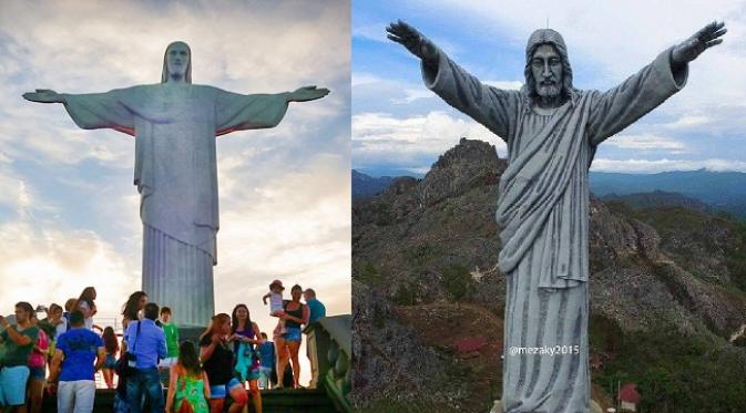 Toraja memiliki patung Yesus terbesar di dunia mengalahkan patung serupa yang ada di Rio Dejaneiro, Brazil. 