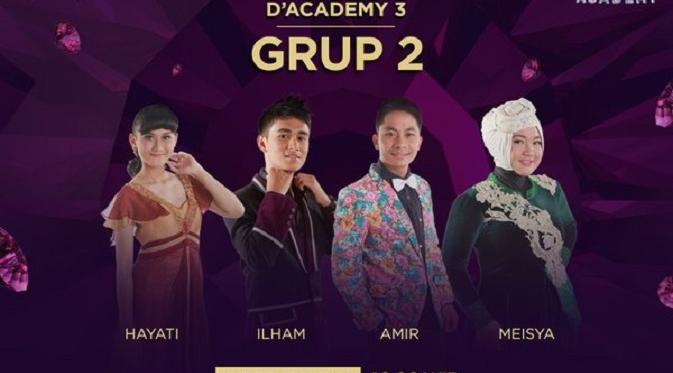 D'Academy 3 (via Twitter @IndosiarID)