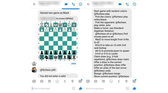 Di Facebook Messenger Kini Anda bisa main catur