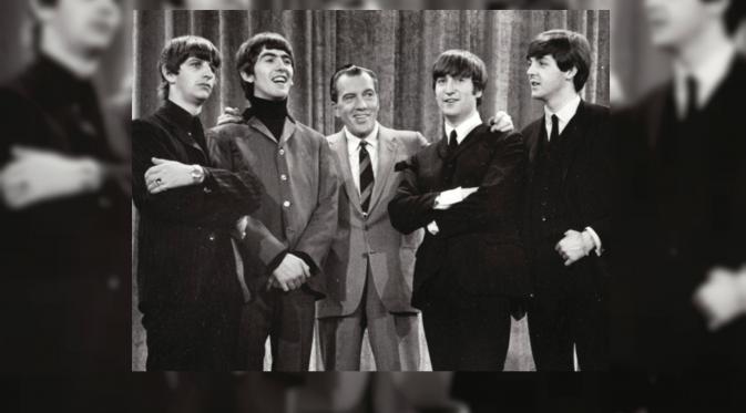 Band The Beatles tampil perdana di the Ed Sullivan Show pada 9 Februari 1964. (Wtsp.com)
