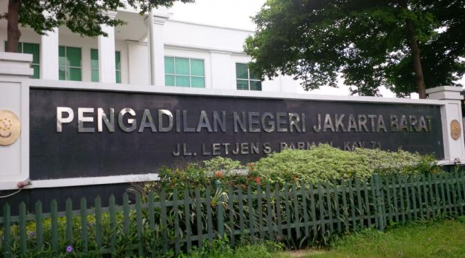 Pengadilan Negeri Jakarta Barat. (Nafiysul Qodar/Liputan6.com)