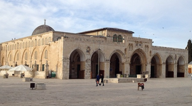 Masjid Al Aqsa (Instagram Fedi Nuril)