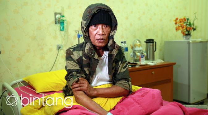 Kondisi Tessy saat berada di Rumah Sakit Polri. (Deki Prayoga/Bintang.com)