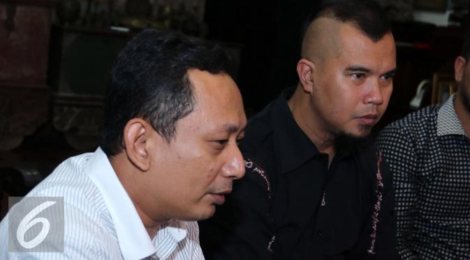 Ahmad Dhani mengaku siap dicalonkan menjadi Gubernur DKI Jakarta, Dhani pun mendapat dukungan dari PKB. [Foto: Herman Zakharia/Liputan6.com]