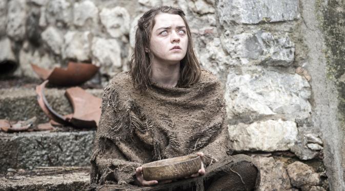 Maisie Williams sebagai Arya Stark  dalam Game of Thrones (Macall B. Polay/HBO)