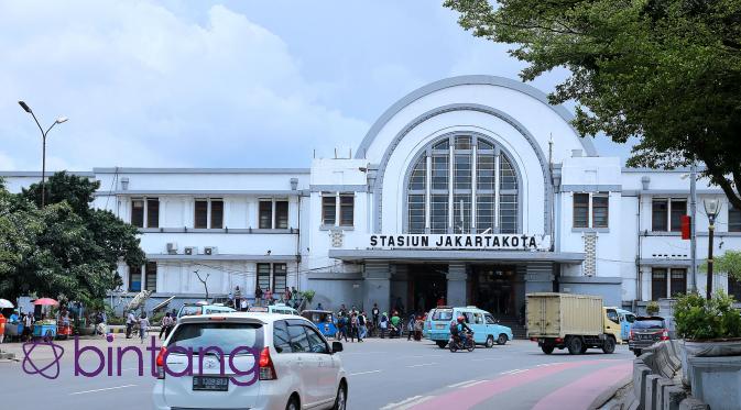 Stasiun Jakarta Kota. (Galih W. Satria/Bintang.com)