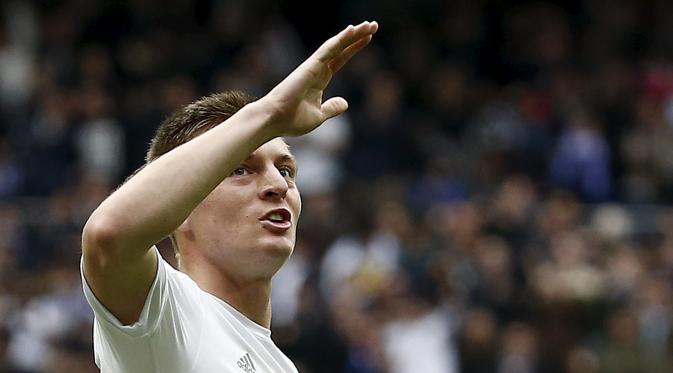 Toni Kroos di laga Real Madrid Vs Atheltic Bilbao (Reuters)