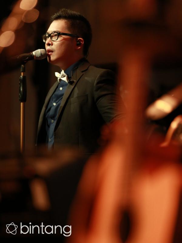 Fandy ajak Mahapatih karaoke masal di Konser Mahakarya Untuk Cinta Kerispatih (Fathan Rangkuti/Bintang.com)