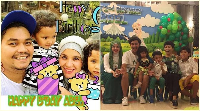 Indra Bekti merayakan ultah anak keduanya: Anabell Eleano. (Instagram @indrabekti)