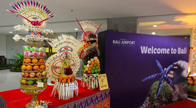 Lomba Gebogan yang diikuti Bussiness Partner Bali International Airport