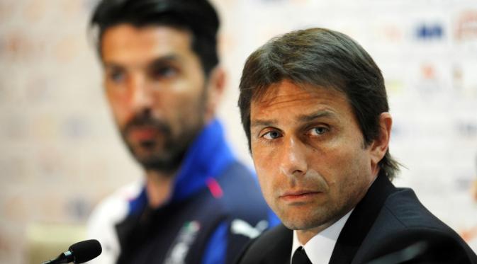Pelatih tim nasional Italia, Antonio Conte. (AFP).