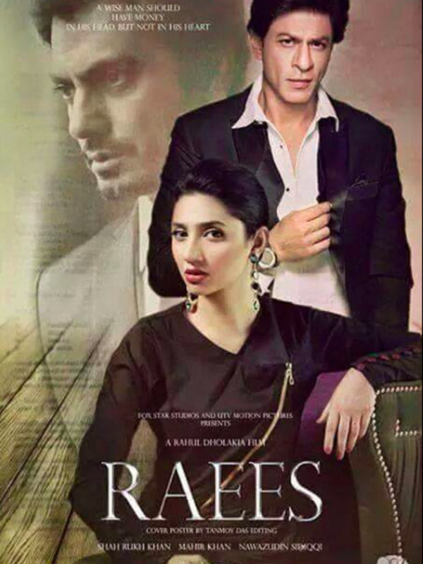 Poster film Raees. Foto: via fashionnstyle.com