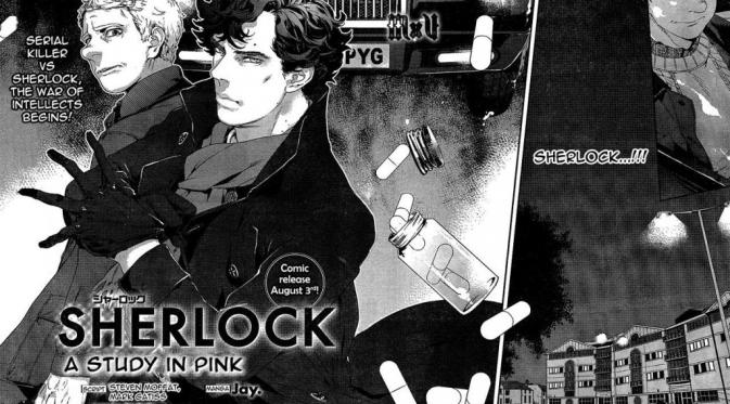 Manga 'Sherlock'. Via: mangapark.me