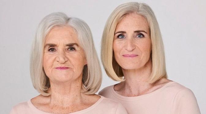 Esther, 73 tahun dan Wendy, 43 tahun. (Via: dailymail.co.uk)