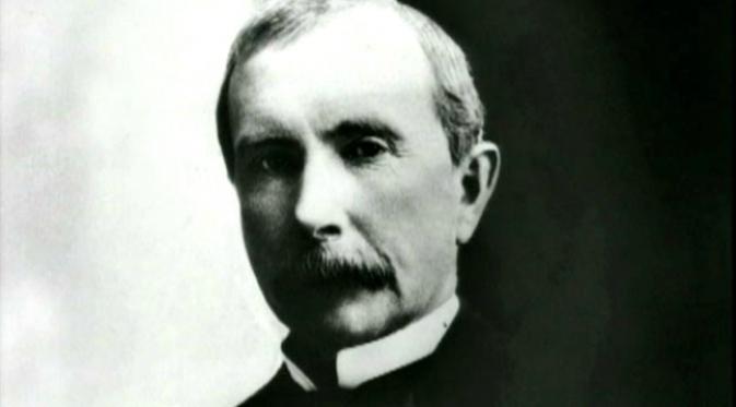 John D. Rockefeller dipandang sebagai orang terkaya sedunia pada abad ke-20. (Sumber history.com)