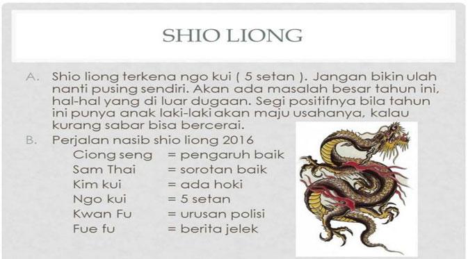 Shio Naga | Via: facebook.com