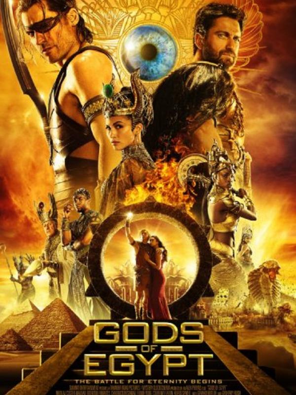 Poster film Gods of Egypt. Foto: IMDb