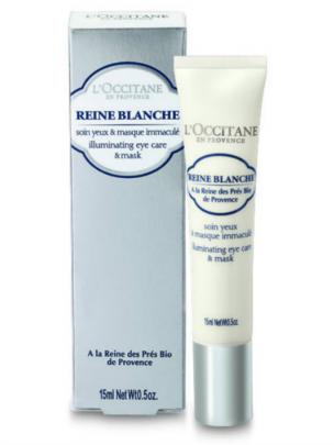 Reine Blanche - Whitening Eye Care & Mask dari Loccitane