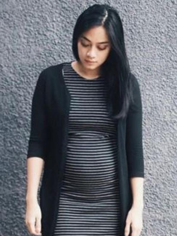 Banyak hal yang dirasakan oleh Ayudia Bing Slamet selama menjalani kehamilan pertamanya. (Instagram @ayudiac)