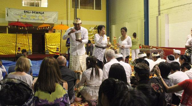 Kegiatan keagamaan ini sekaligus menjadi ajang untuk mempromosikan seni-budaya Indonesia di Western Australia 