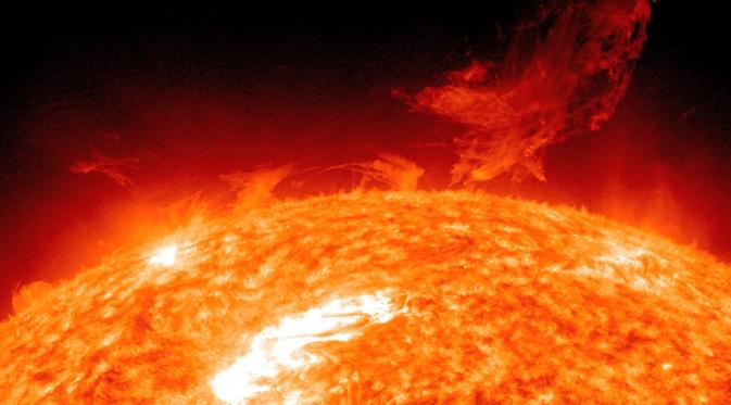 Foto permukaan Matahari (Foto: go.nasa.gov)