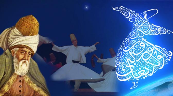 Cendekiawan Islam Jalaludin Rumi | (Foto: wakezine.com)
