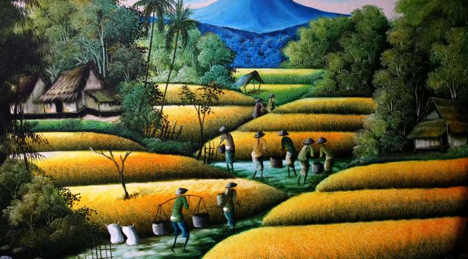 Lukisan terpanjang di indonesia