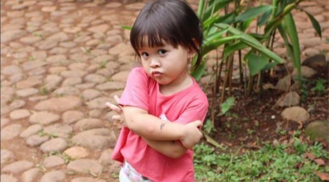 Kala Madali, putri kedua Zaskia Adya Mecca dan Hanung Bramantyo [foto: instagram/kalamadali]