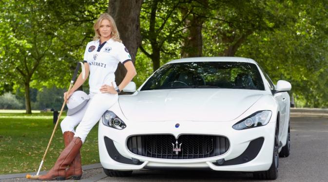 Jodie Kidd, model dan presenter TV yang dikabarkan sedang dekat dengan pebalap F1, Jenson Button. (carshowroom.com.au)
