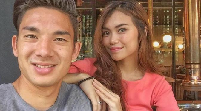 Kim Jeffrey Kurniawan dan Elissabet Novia, berawal dari gereja kini jadi sepasang kekasih yang mesra. (Instagram)