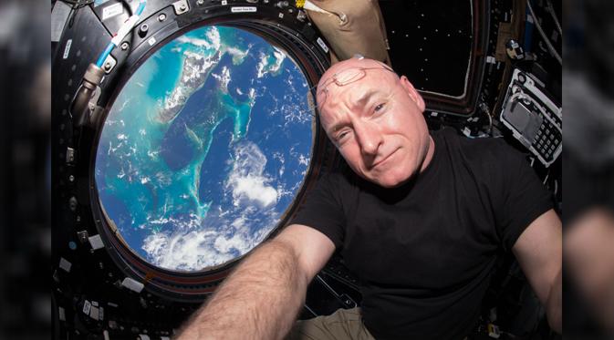 Astronot Scott Kelly. Kredit: NASA