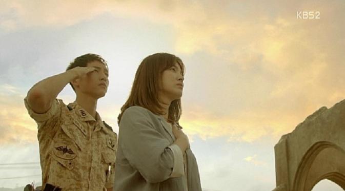 Drama yang dibintangi Song Joong Ki dan Song Hye Kyo meraih rating tertitinggi. 