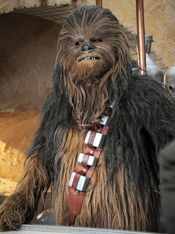 Chewbacca dalam film Star Wars. Foto: People