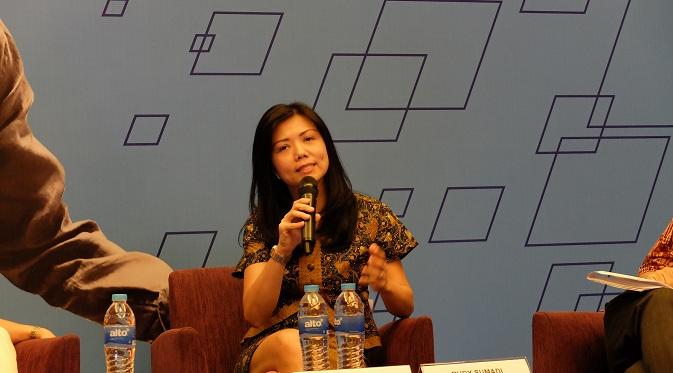  Linda Dwiyanti, Windows Business Group Lead Microsoft Indonesia (LIputan6.com/Jeko Iqbal Reza)