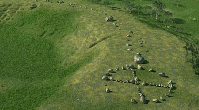 Stonehenge yang terdapat di Australia (Foto: News.com.au).