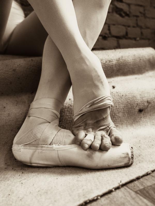 Kaki balerina. (Via: boredpanda.com)