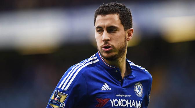Eden Hazard tampil buruk bersama Chelsea pada musim lalu. (Reuters/Tony O'Brien)
