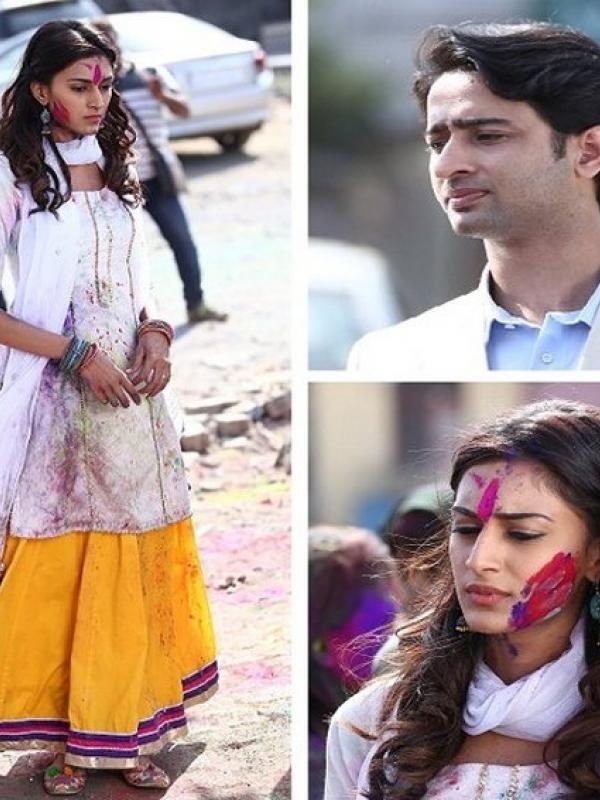 Shaheer Sheikh dan Erica Fernandes di serial Kuch Rang Pyar Ke Aise Bhi. Foto: via daily.bhaskar.com