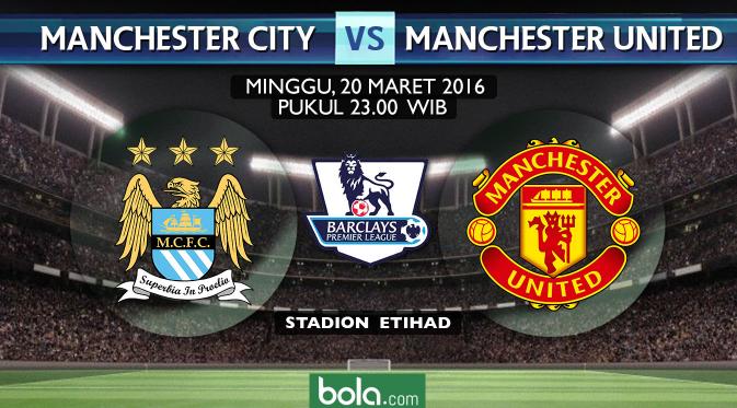 Manchester City vs Manchester United (bola.com/Rudi Riana)