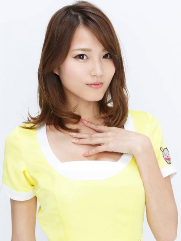 Aya Nagase, anggota grup idola berisi bintang panas bernama Ebisu Muscats. (Natalie / Tokyo Hive)