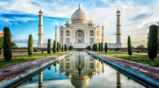 Ekspektasi mengagumi megahnya Taj Mahal, India. (Shutterstock)